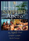 Ginza SAPPHIRE Apéro のご案内