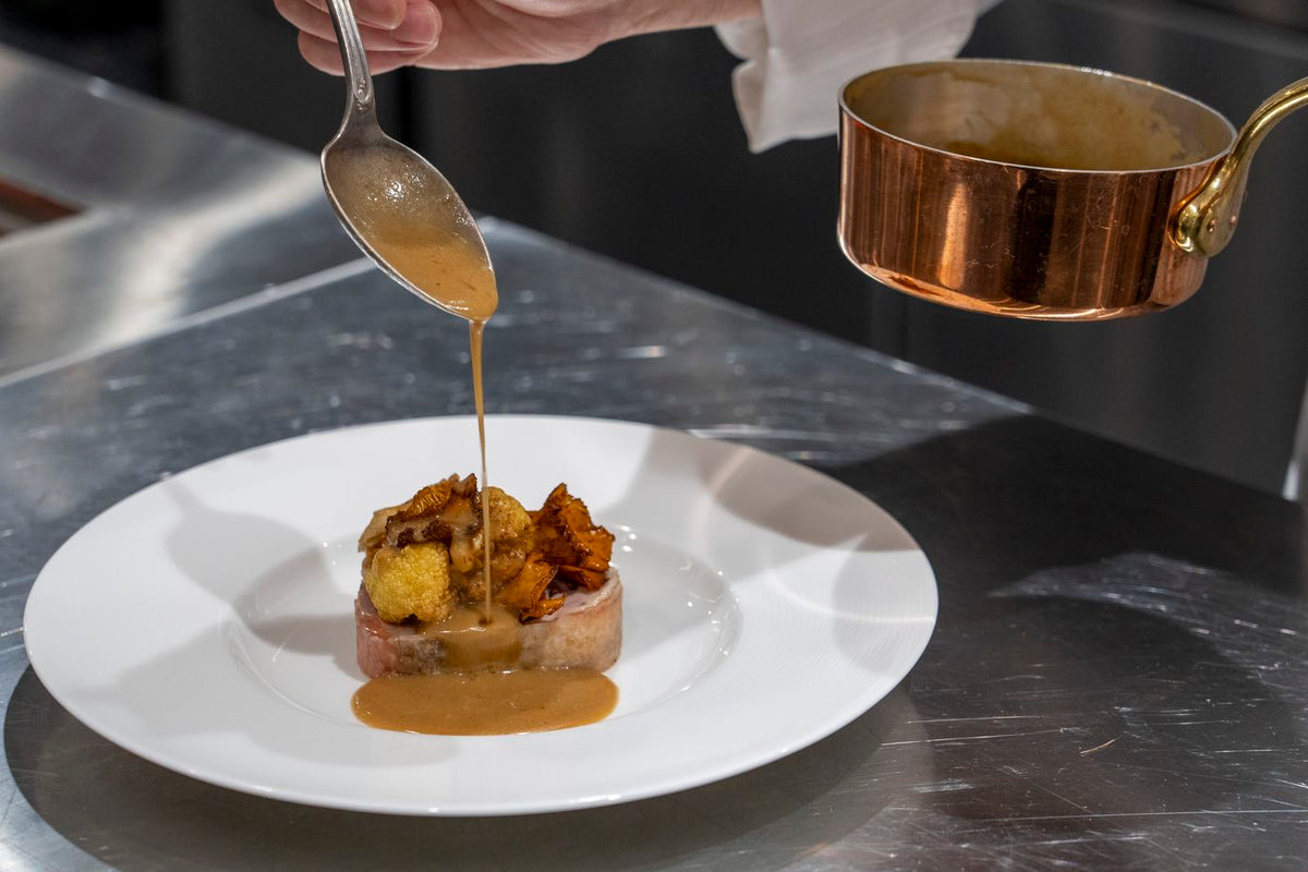 Plated dish